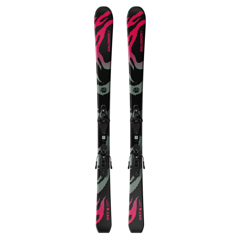 Salomon Youth QST Jr Black M + L6 GW Binding