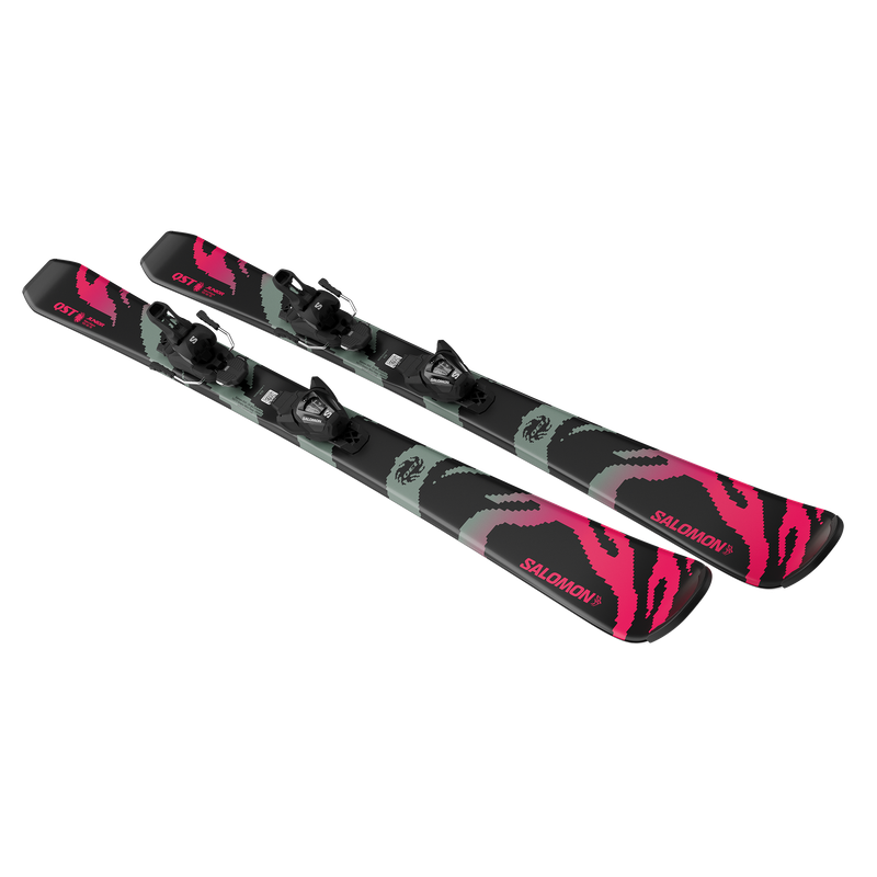Salomon Youth QST Jr Black M + L6 GW Binding