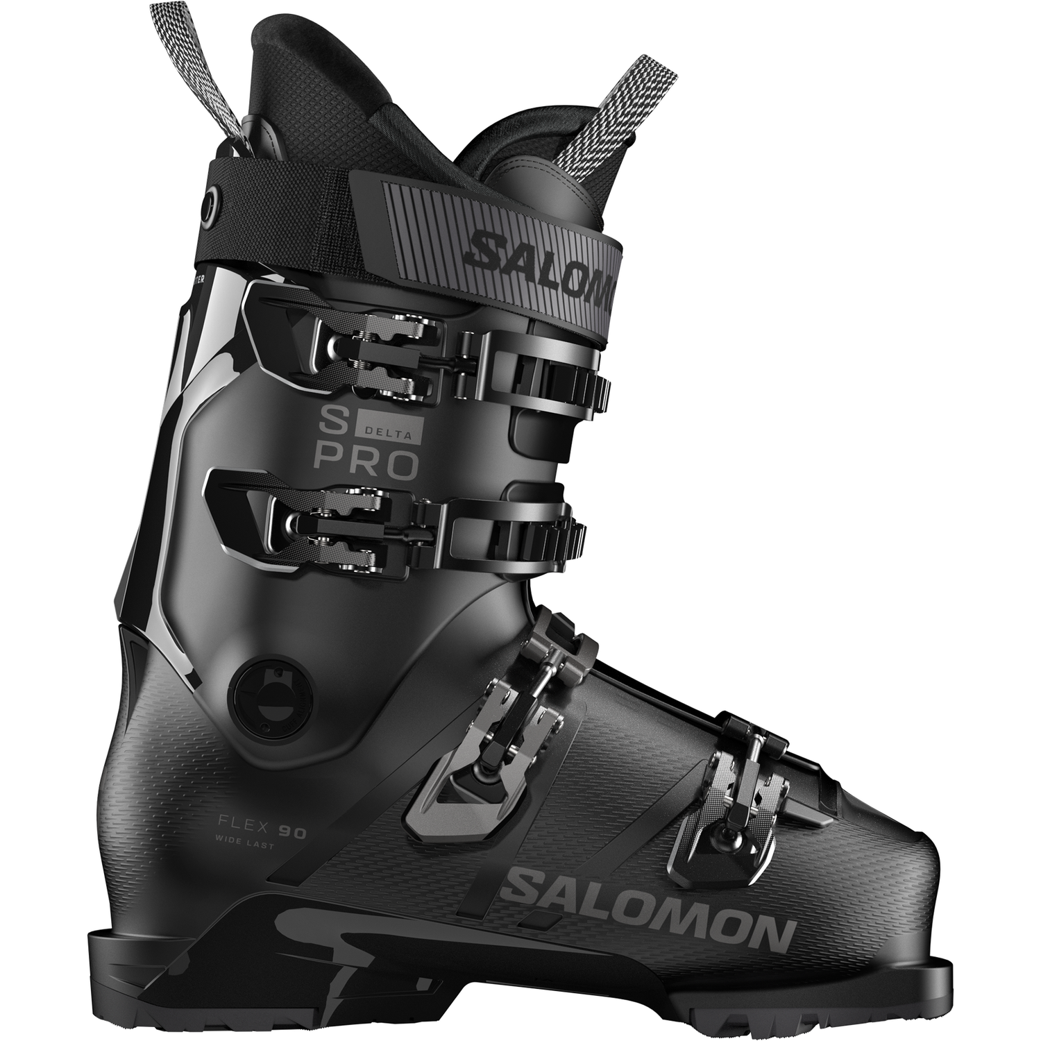 Salomon S/Pro Delta 90 GW Boot, COLOR: Black / Black / Dark Grey Met., SIZE: 26/26.5