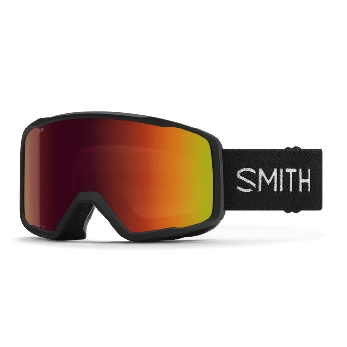 Smith Tribute Goggle, COLOR: Black, Lens: Red Sol-X Mirror