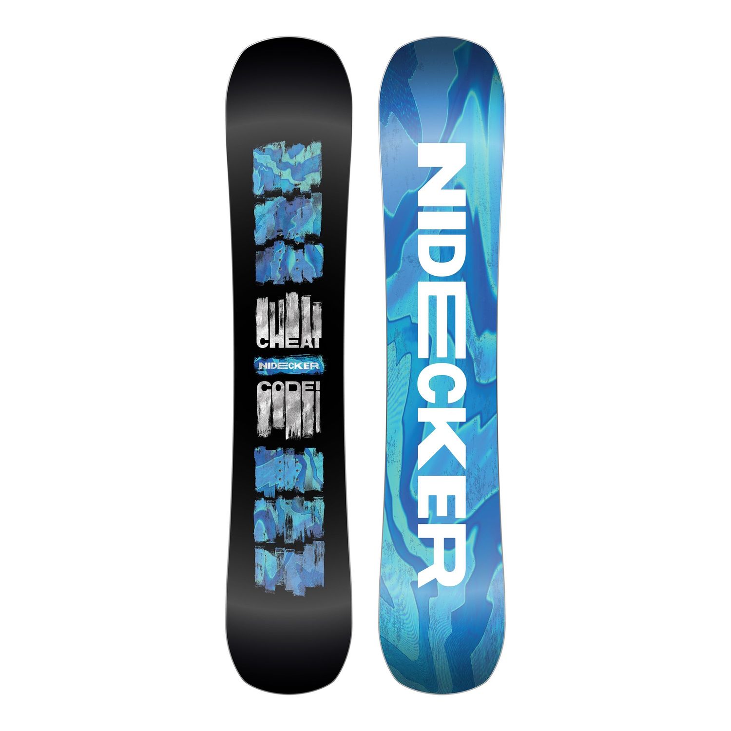 Nidecker Youth Cheat Code, COLOR: Black/Green/White, SIZE: 130