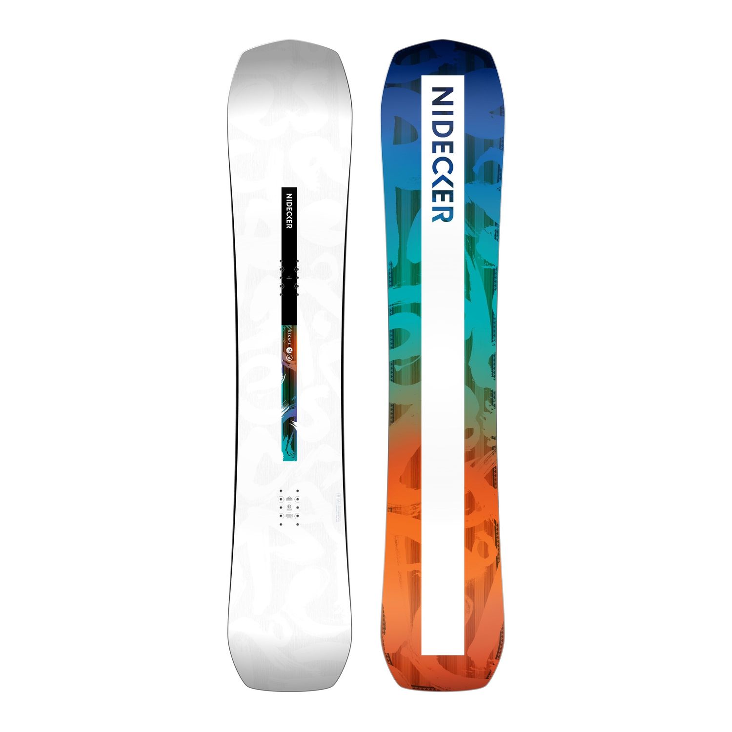 Nidecker Escape 2027, COLOR: White/Multi, SIZE: 156