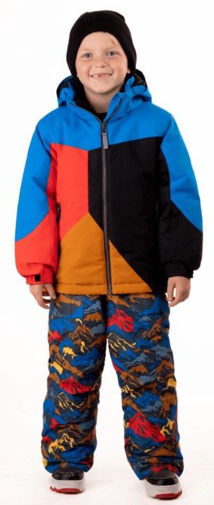 Boulder Gear Boy's Khai Jacket, COLOR: Blue Star, SIZE: 4