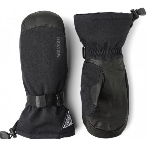 Hestra Powder Gauntlet Mitt, Colour: black, SIZE: 9