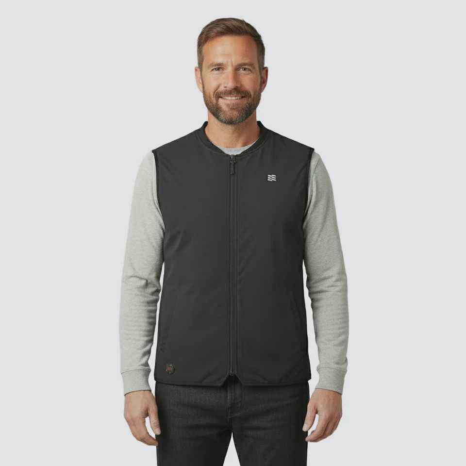 Mobile Warming Peak Heated Vest, COLOR: Black, SIZE: M