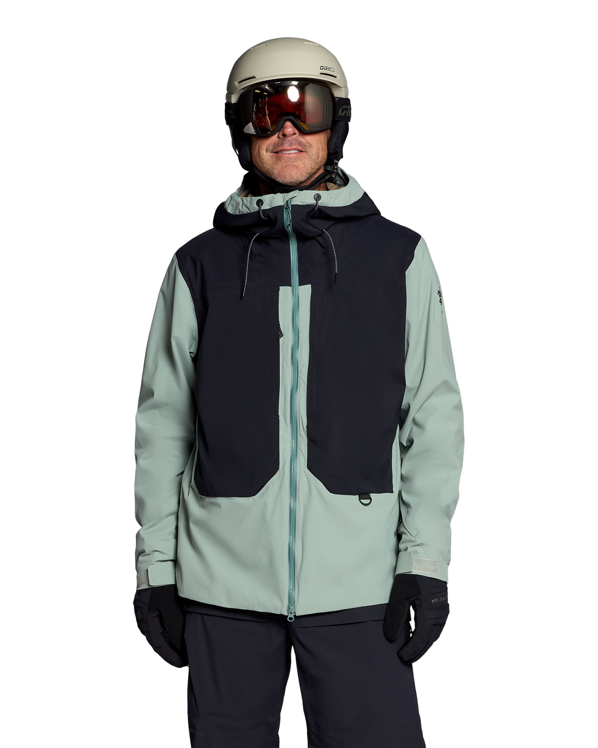 Obermeyer Men's Tagert Shell Jacket, COLOR: Summit Sage, SIZE: M