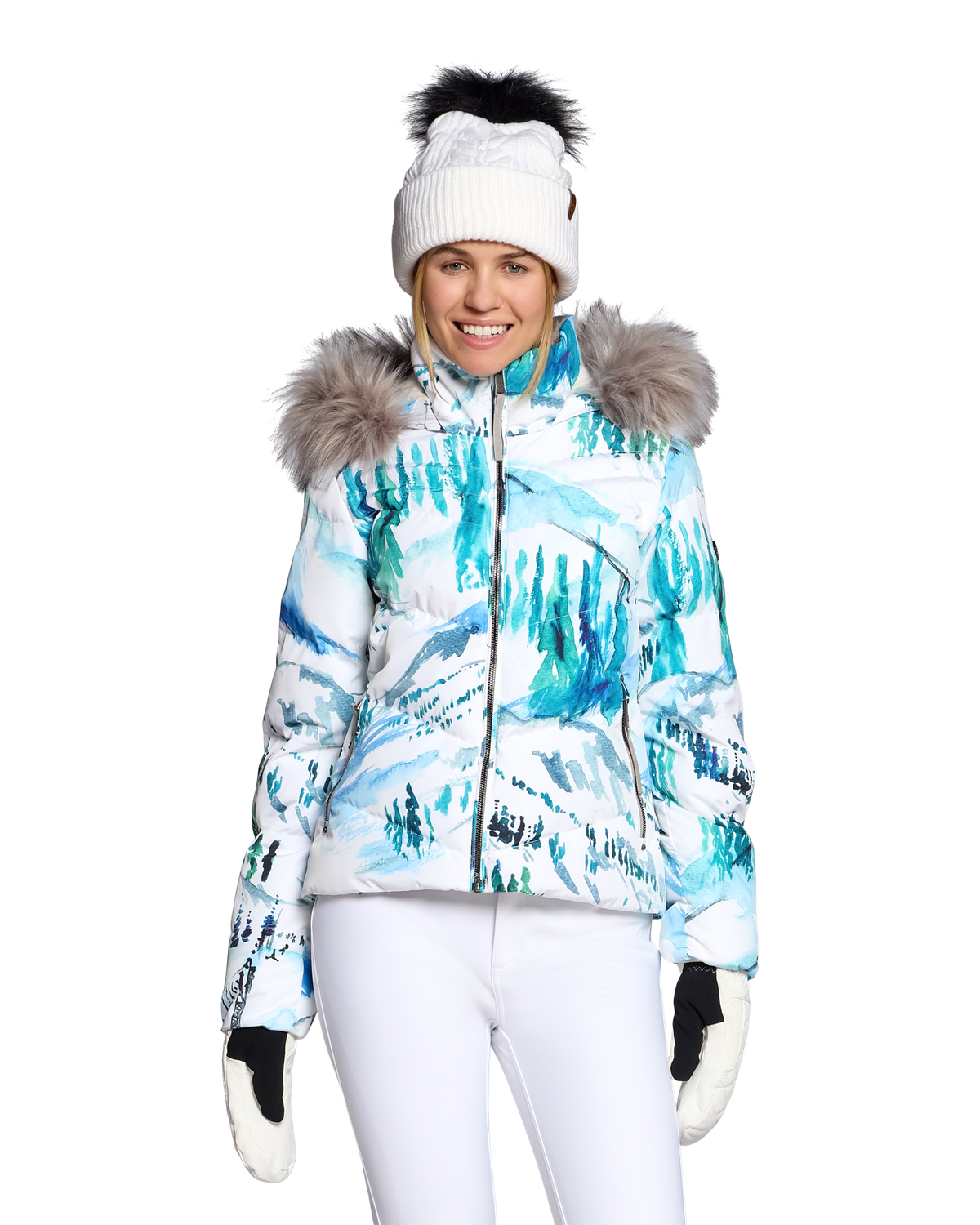 Obermeyer Women's Bombshell Jacket, COLOR: Silver Queen, SIZE: 6