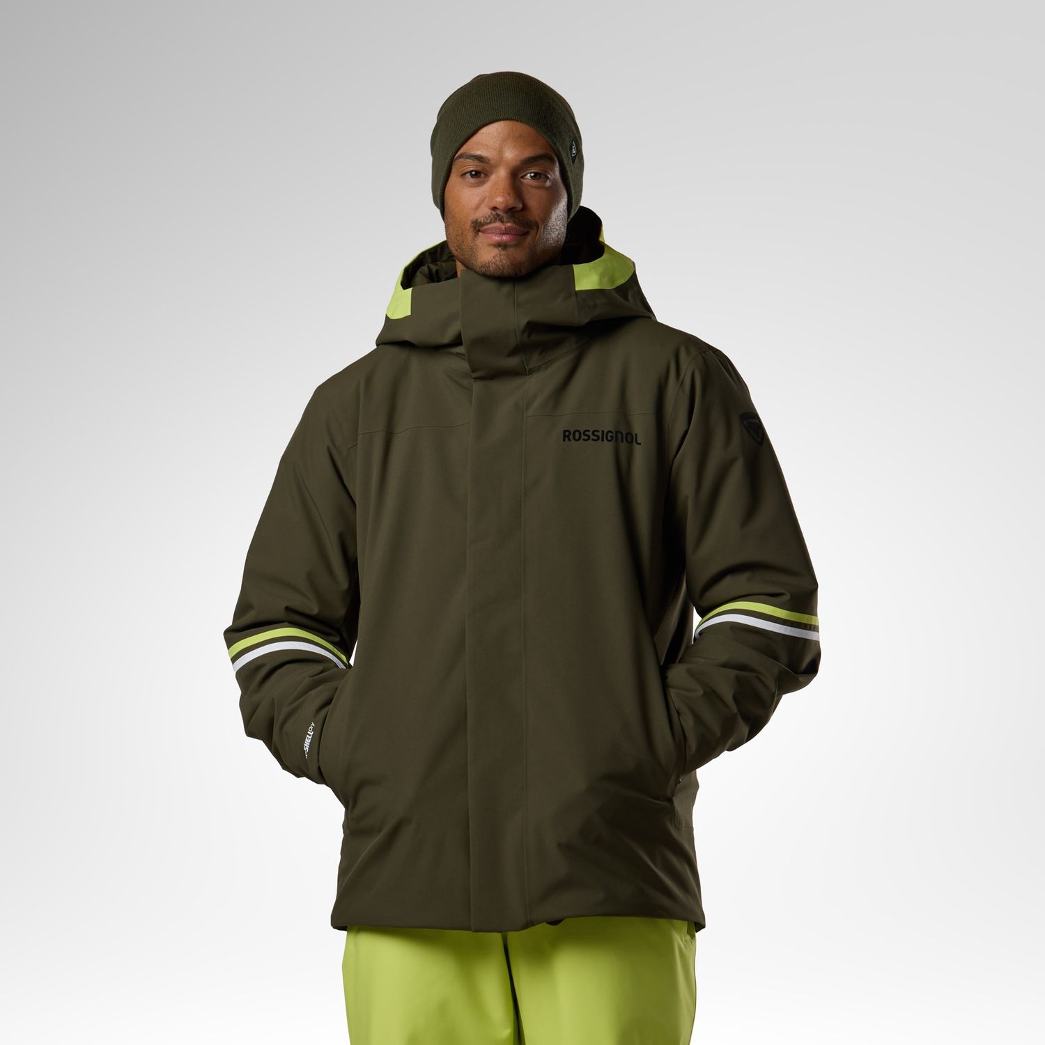 Rossignol Men's Strawpile Jacket, COLOR: Olive Shadow, SIZE: M