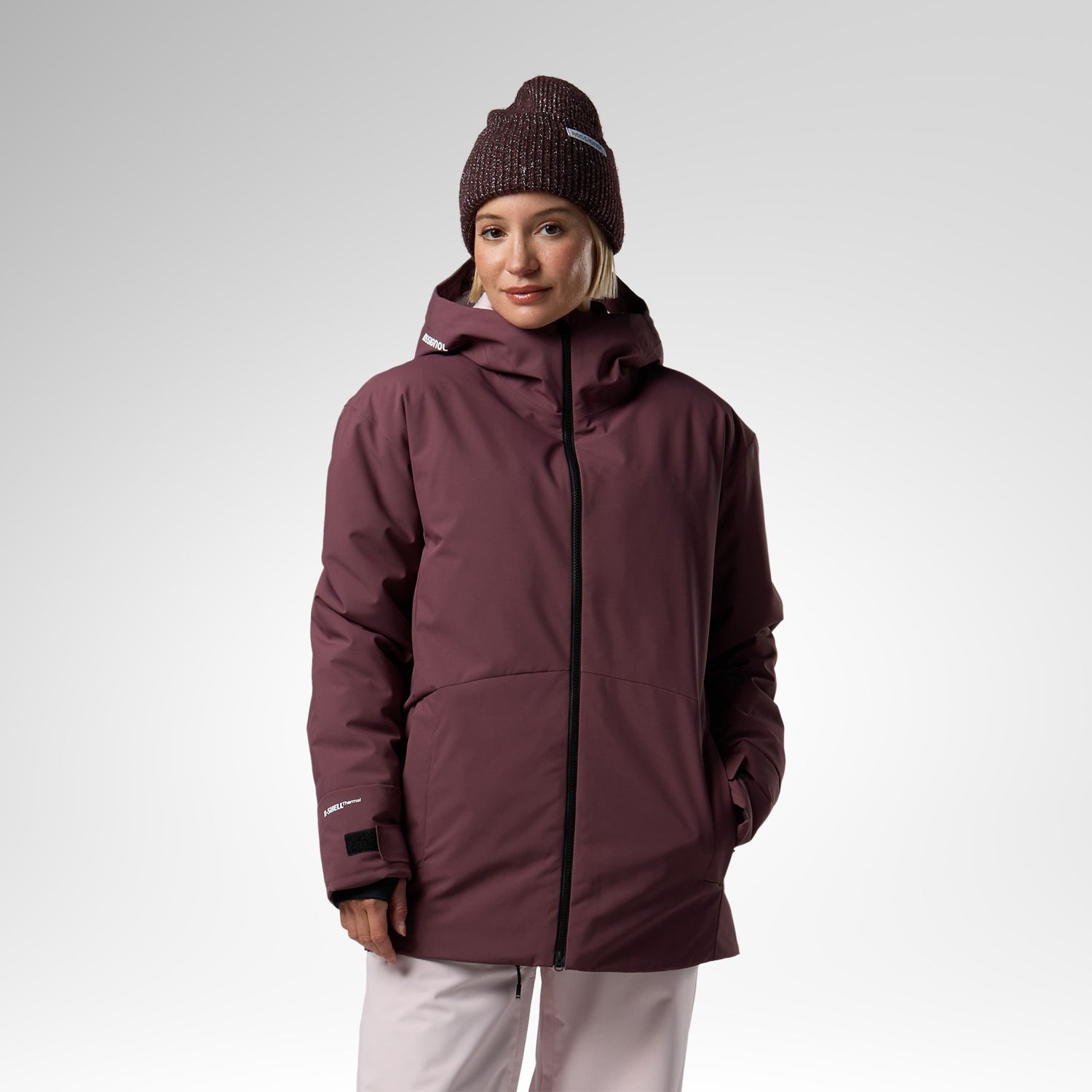 Rossignol Women's Puffy Parka, COLOR: Huckleberry, SIZE: S