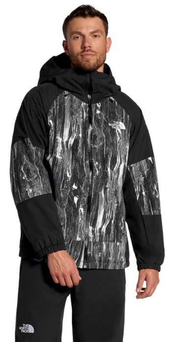 The North Face Men's Slider Jacket, COLOR: TNF Black Impressions Print/TNF Black, SIZE: S