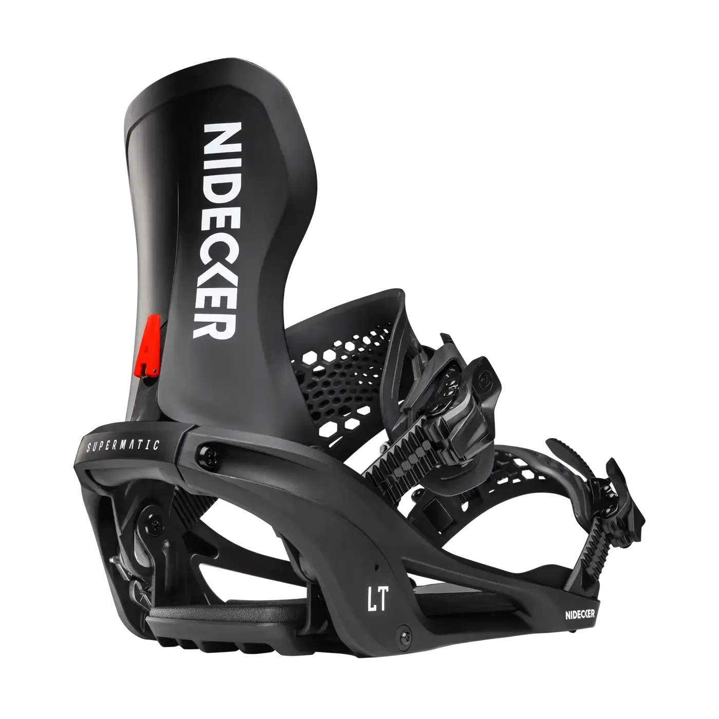 Nidecker Supermatic LT Binding, COLOR: Black, SIZE: Med
