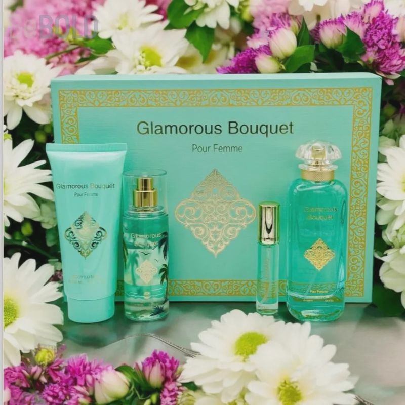 WS- Glamorous Bouquet Pour Femme EDP 3.4 4PC