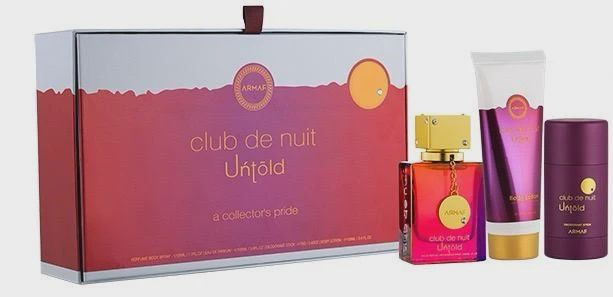 US- Club de Nuit Untold EDP 3.4oz 3pcs Set