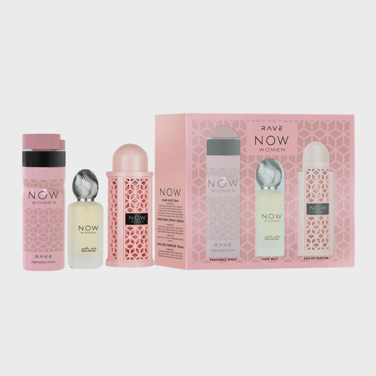 WS- Rave Now EDP 3.4oz 3PC SET