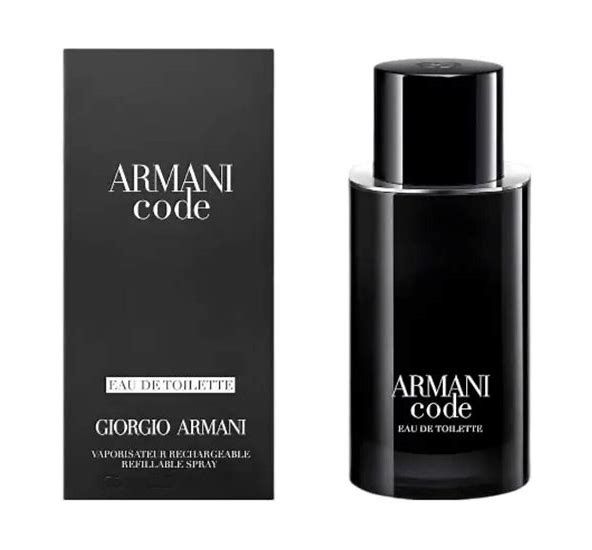 M- Armani Code EDT RECHARGEABLE 2.5oz