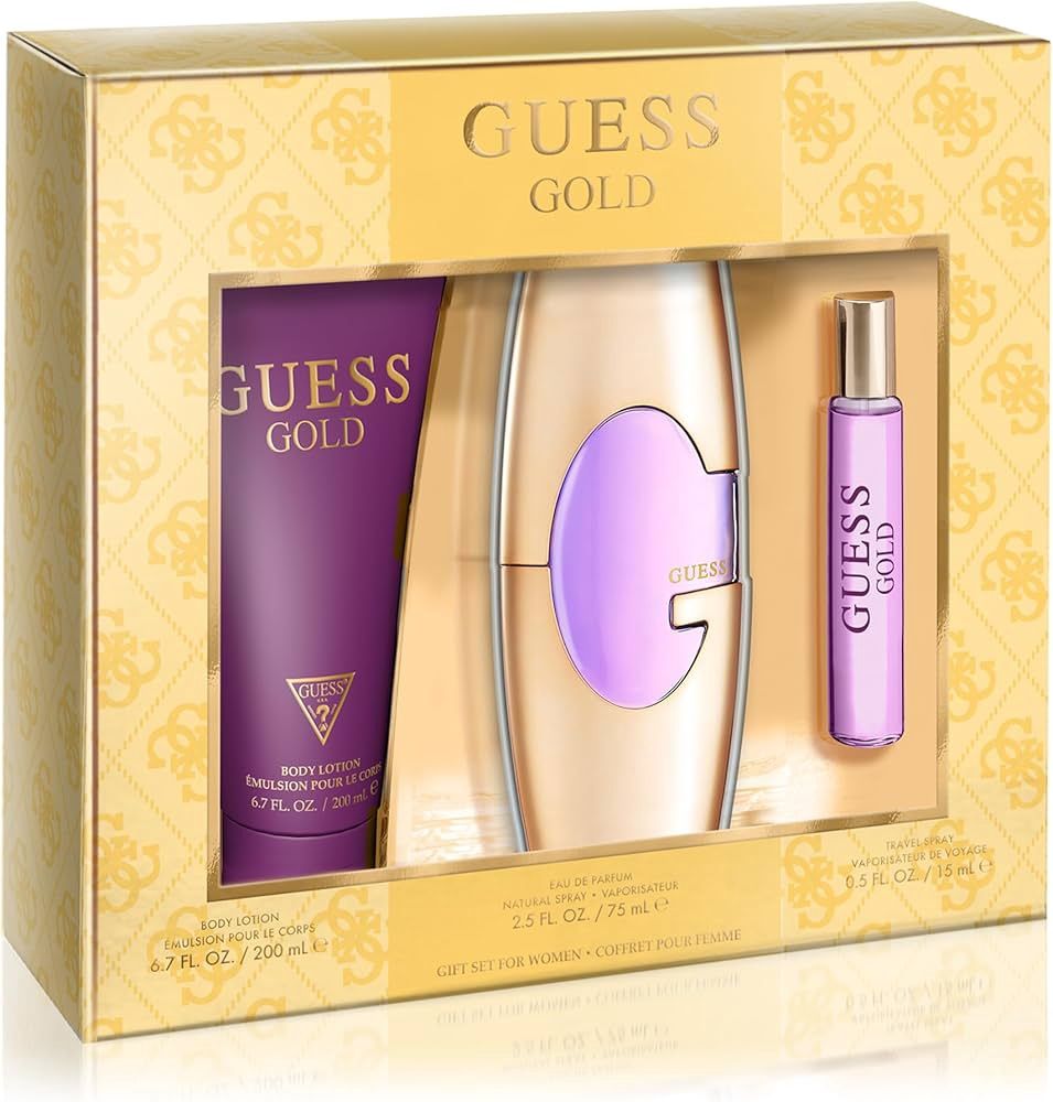 WS- Guess Gold EDP 2.5oz 3PC