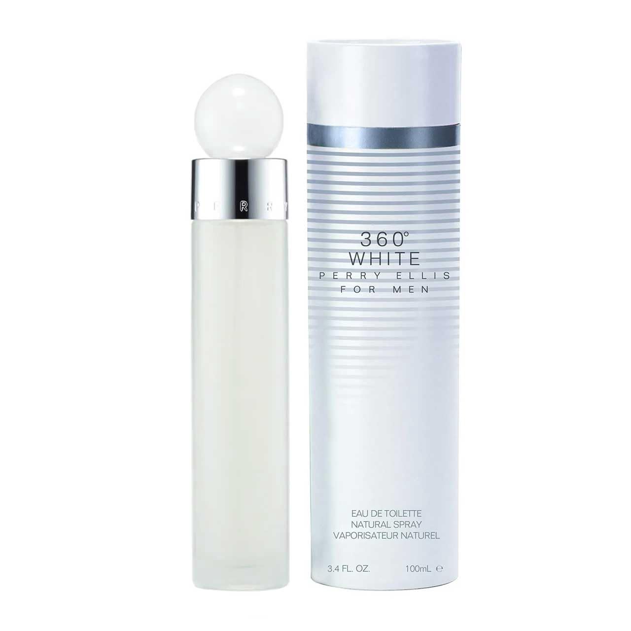 M- 360 White For Men EDT 3.4oz