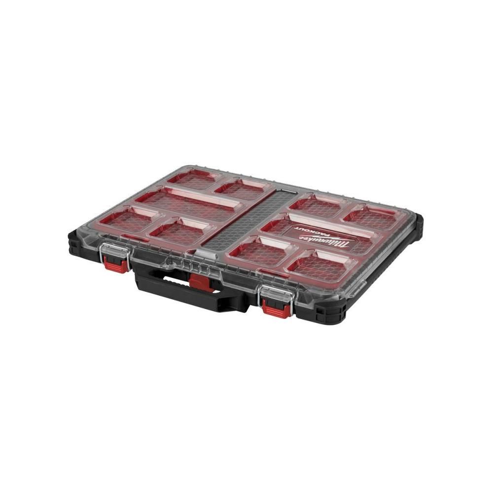 Organizer Slim PACKOUT™ Duży Milwaukee 4932471064 - Smukły i Wytrzymały System Przechowywania
