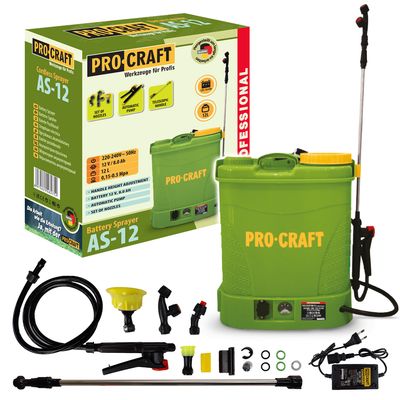 Akumulatorowy opryskiwacz Procraft AS-12