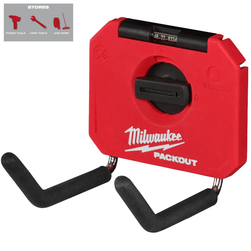4932480704 - Hak narzędziowy prosty Packout Milwaukee