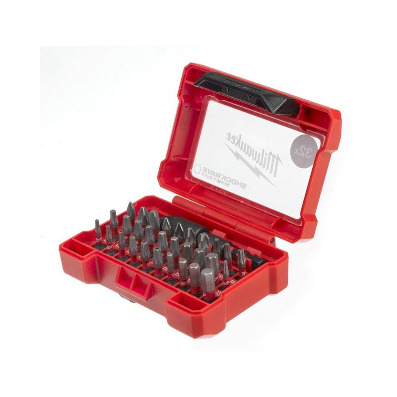 Zestaw bitów udarowych SHOCKWAVE™ Milwaukee (32 szt.) 4932464240