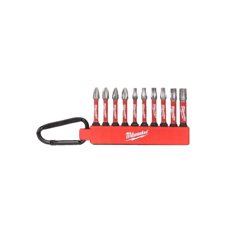 4932480941 Zestaw bitów udarowych SHOCKWAVE™ IMPACT DUTY Milwaukee (10 szt.)