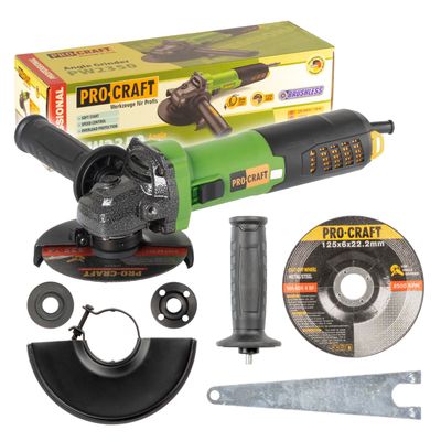 Szlifierka Kątowa Bezszczotkowa Procraft PW 2350 - Moc 1300W