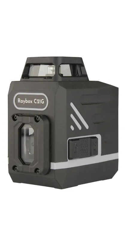 Raybox C11G: Samopoziomujący Laser Liniowy 2D