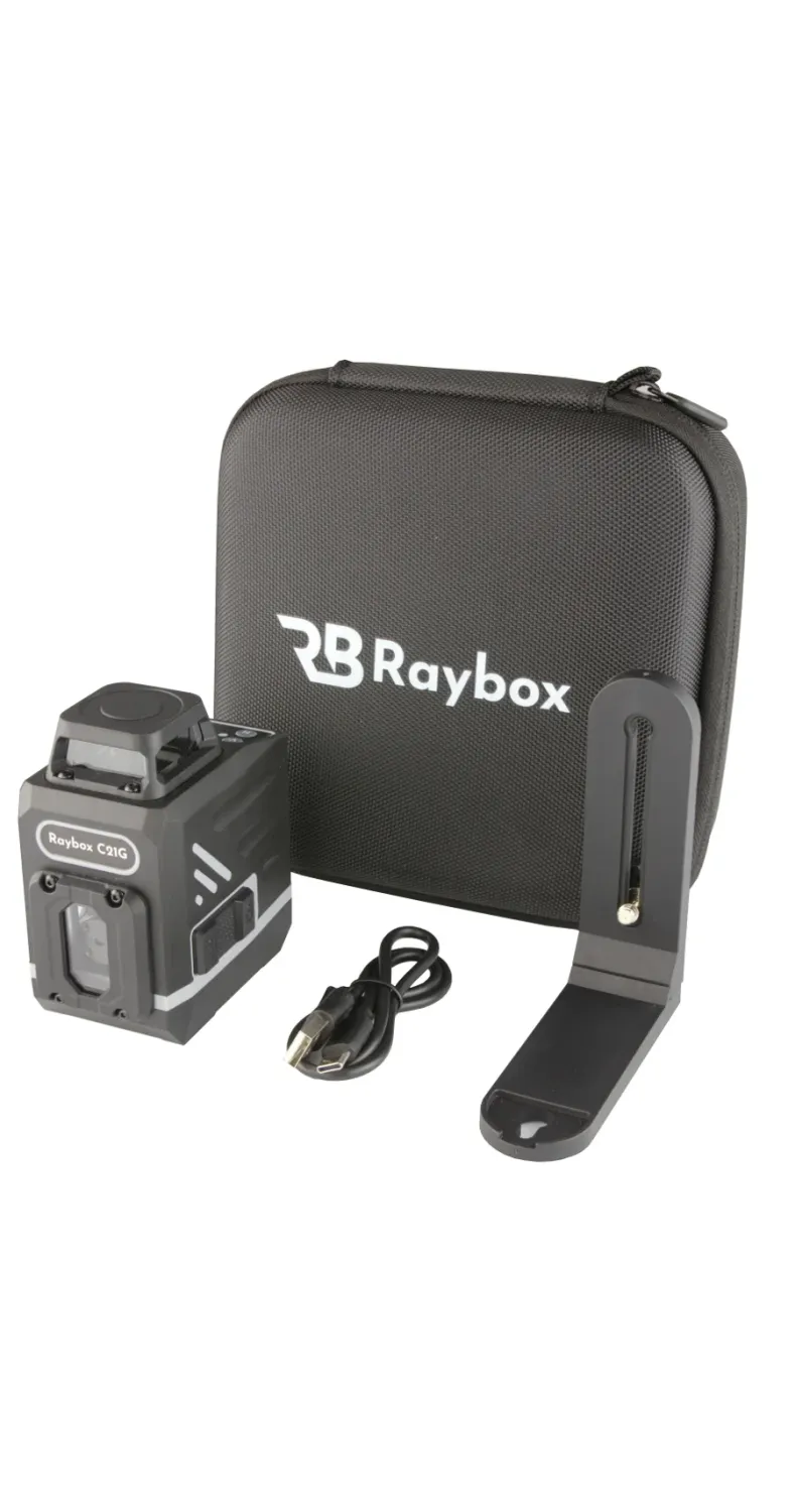 Raybox C21G -  Samopoziomujący Laser 3 - płaszczyzny
