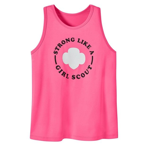 Youth Strong Like A Girl Tank Top