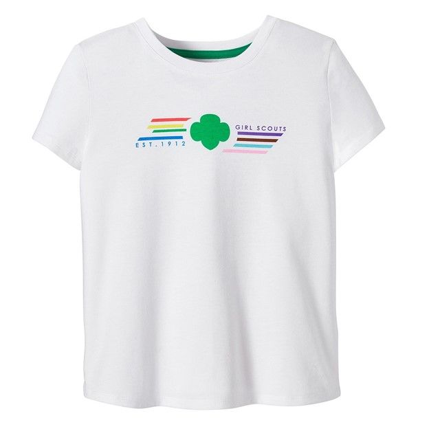 Youth Trefoil Rainbow Tee