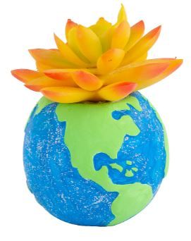 Earth Planter DIY Mini Ceramic