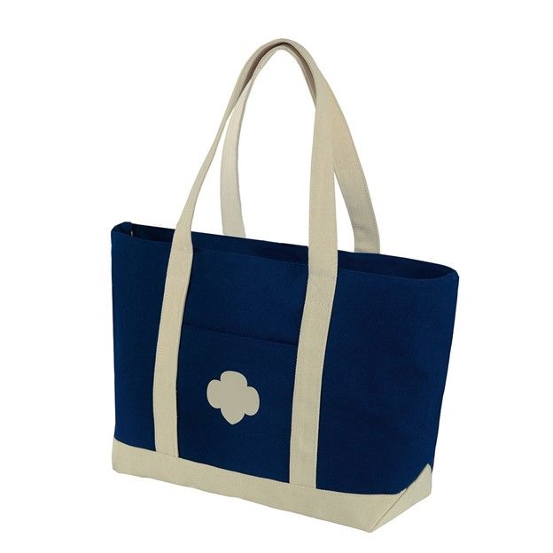 Navy Canvas Tote Bag