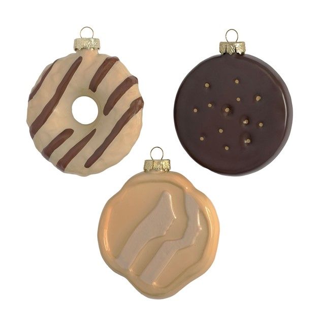 Set of 3 Cookie Ornaments