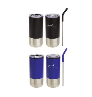 16oz Tumbler w Straw