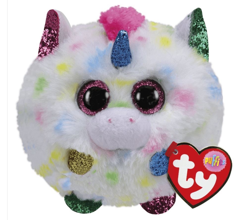 TY Puffies Harmonie Unicorn