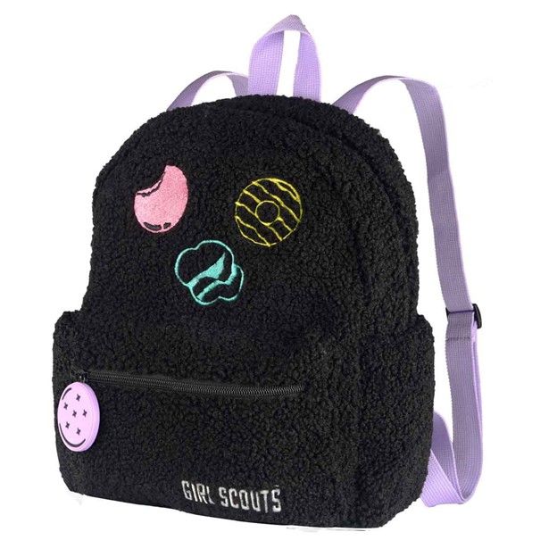 Cookies &amp; Dots Fuzzy Backpack