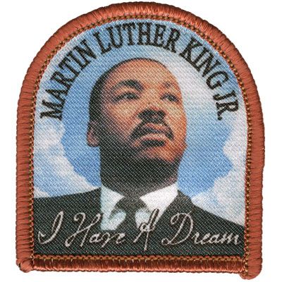 Martin Luther King Jr Patch S-4640 - D25
