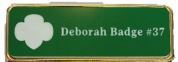 Framed 1-Line ID Pin with Magnetic Backing 16001