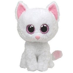TY Amelia Boo White Cat