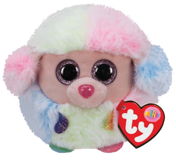 TY Puffies Rainbow Dog