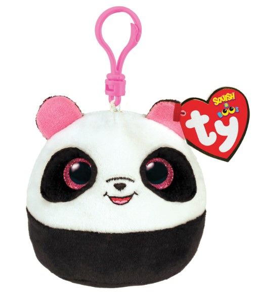 Bamboo Squish Clip Panda