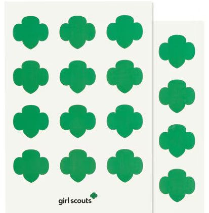 Trefoil Fun Finds Sticker/Decal 2 Sheets