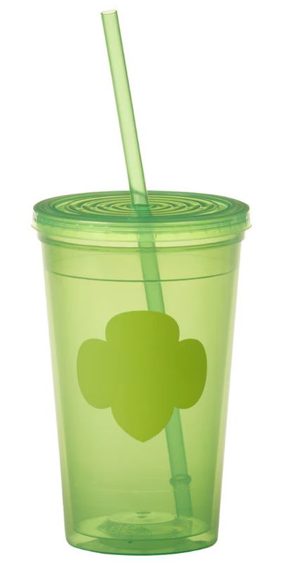Trefoil Fun Finds Tumbler 16 oz