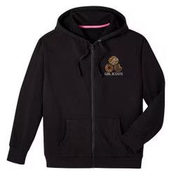 Adult Cookies Rhinestone Zip Up Hoodie, Size: AXS