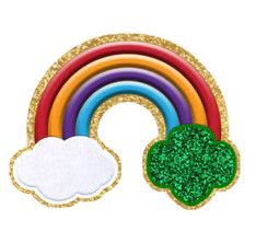 Bridging Trefoil Rainbow Super Fun Patch