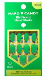 Hard Candy Hand Shake Press on Nails - Green