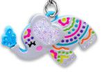 Charm It Glitter Elephant Charm