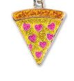Charm It Glitter Pizza Charm
