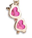 Charm It Gold Heart Sunglasses Charm